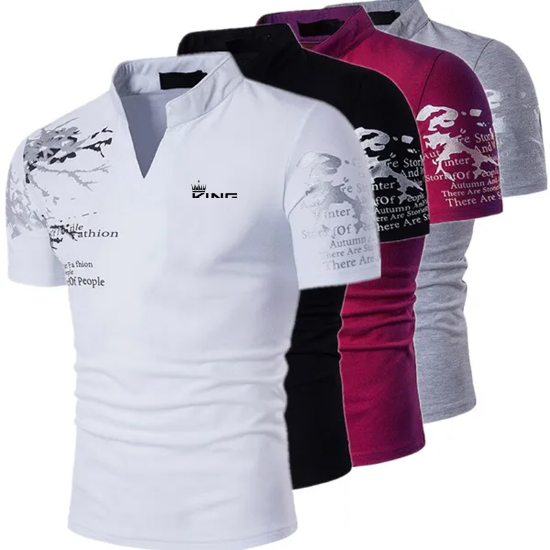 Men'S Fashion Golf Clothing - Camisa polo masculina camisa de golfe