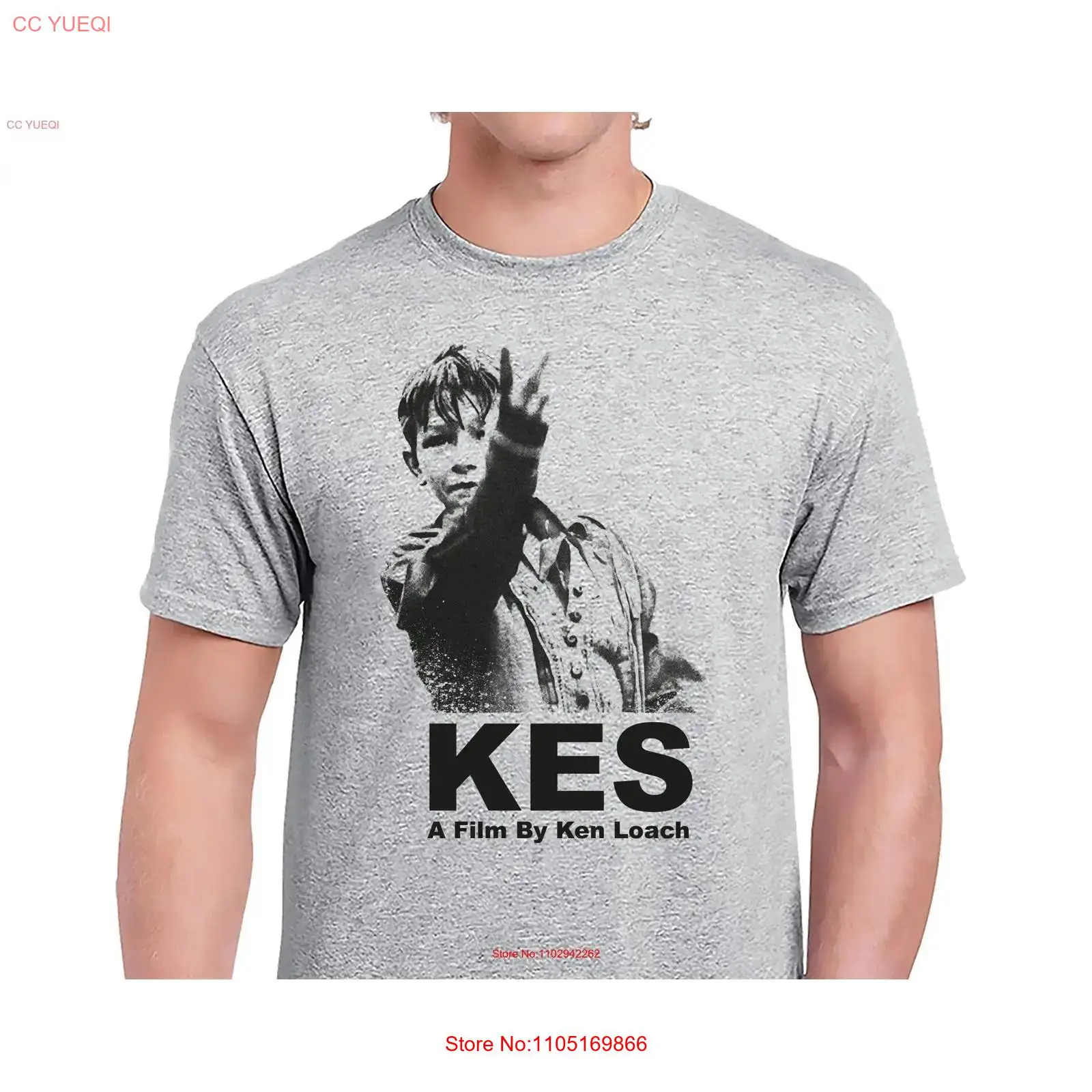 Men'S Fashion 1960S - Kes filme cartaz t camisa aniversário