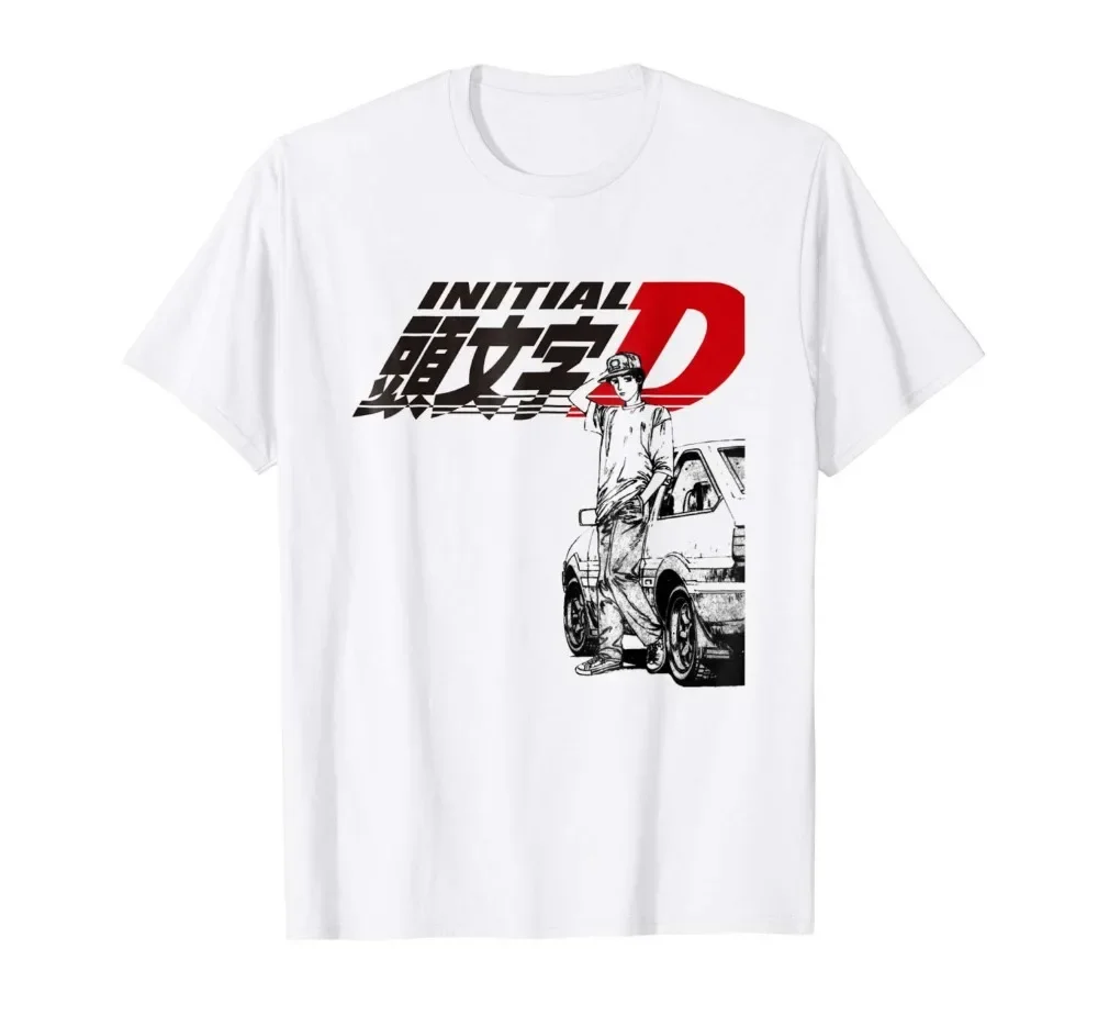 Men'S Fashion Website - Camiseta Initial D, Moda de Verão,