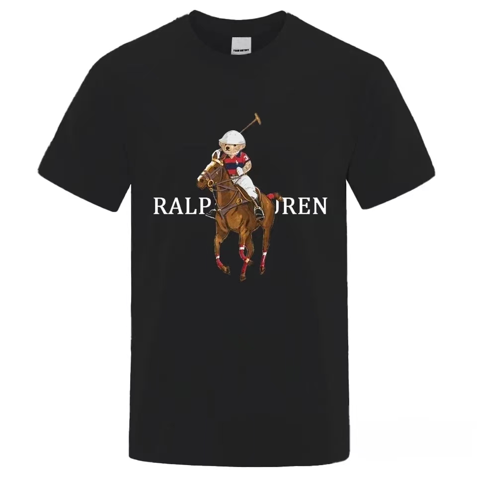 Men'S Fashion Golf Clothing - Camiseta Masculina Engraçada de Urso de