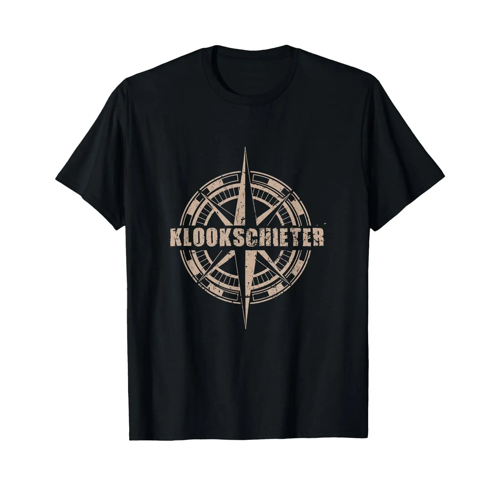 Men'S Fashion Quiz - Camiseta Bússola Baixa Alemã Klookschieter para