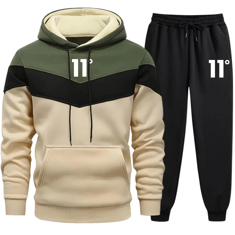 Men'S Fashion Hoodies - Novo Conjunto de Moletom Masculino Casual
