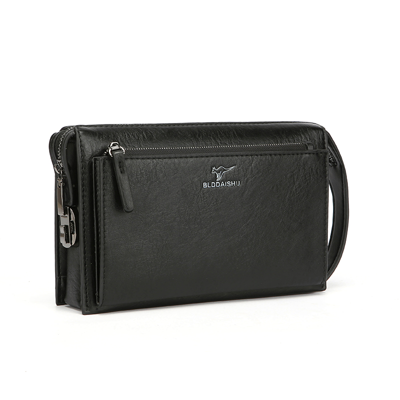 Mens Fashion Combination - Nova Bolsa Carteira Masculina Antifurto com