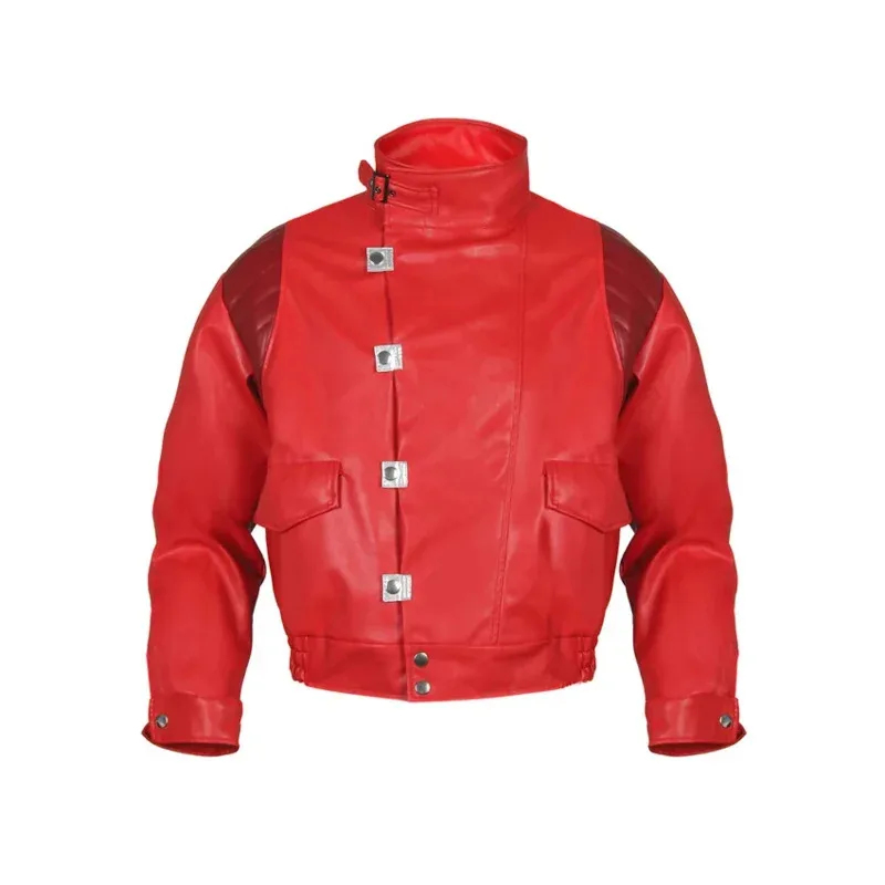 Bomber Jacket Men - ADFF15DY20 Jaqueta Akira Kaneda Cosplay Vermelha