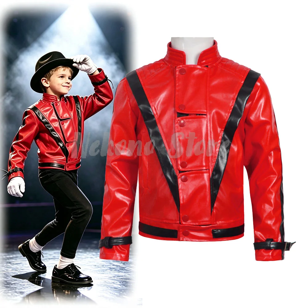 Bomber Jacket Men - Fantasia Assustadora de Michael Jackson Thriller,
