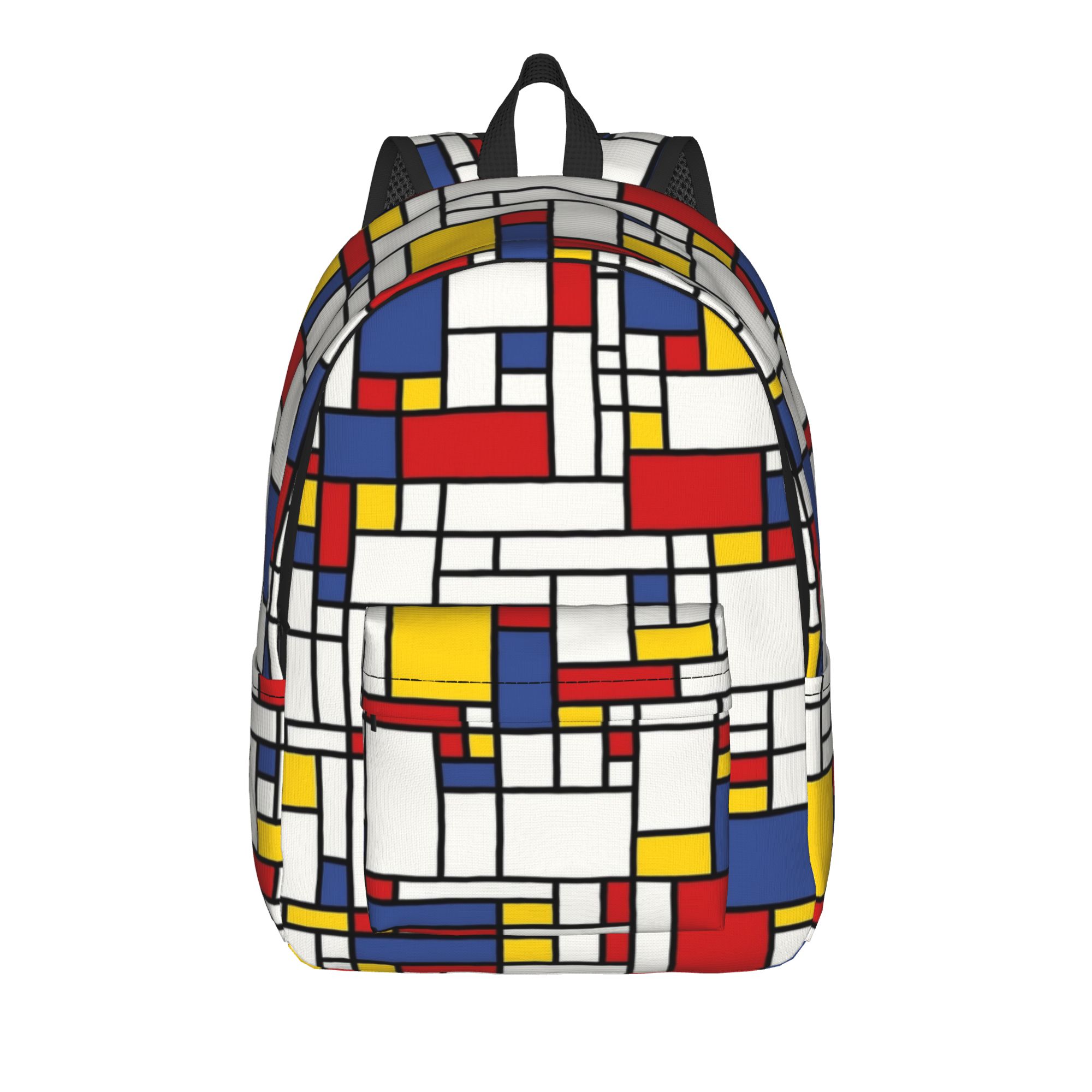 Men'S Fashion 1960S - Mochila Piet Mondrian Abstrata Pop Anos