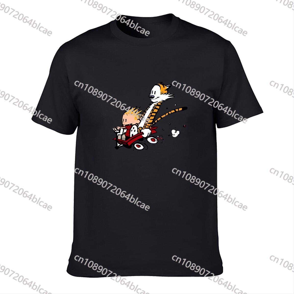 Mens Fashion Combination - C-calvin e h-hobbes t camisa feminina