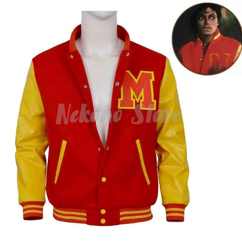 Bomber Jacket Men - Jaqueta Clássica Retro Michael Jackson em