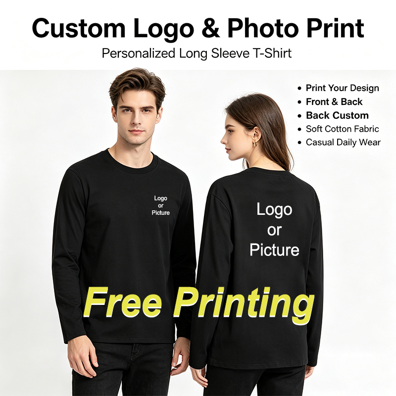 Mens Fashion Top - Camisetas de Algodão Personalizadas de Manga
