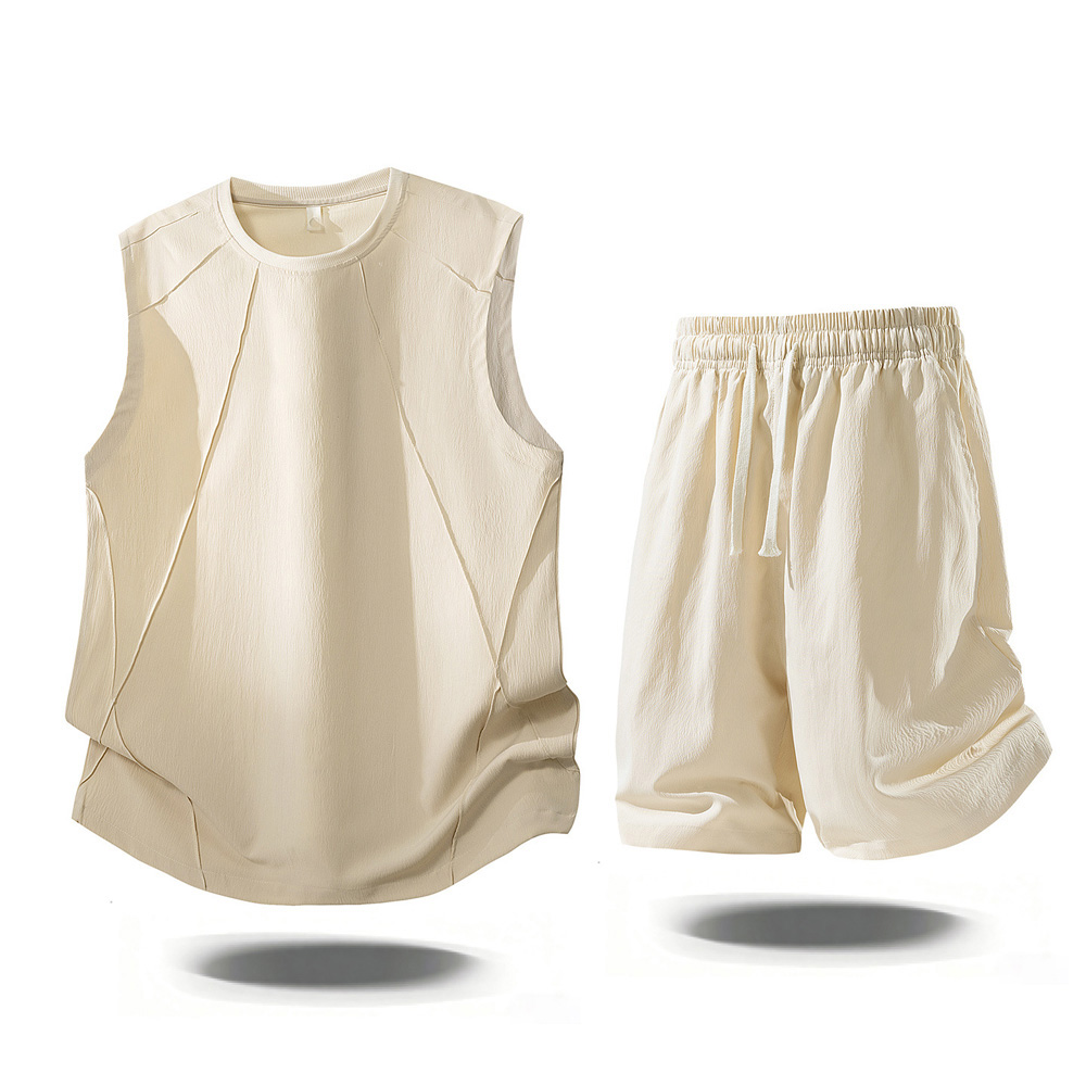 Mens Fashion Top - Conjuntos Casuais Masculinos de 2 Peças