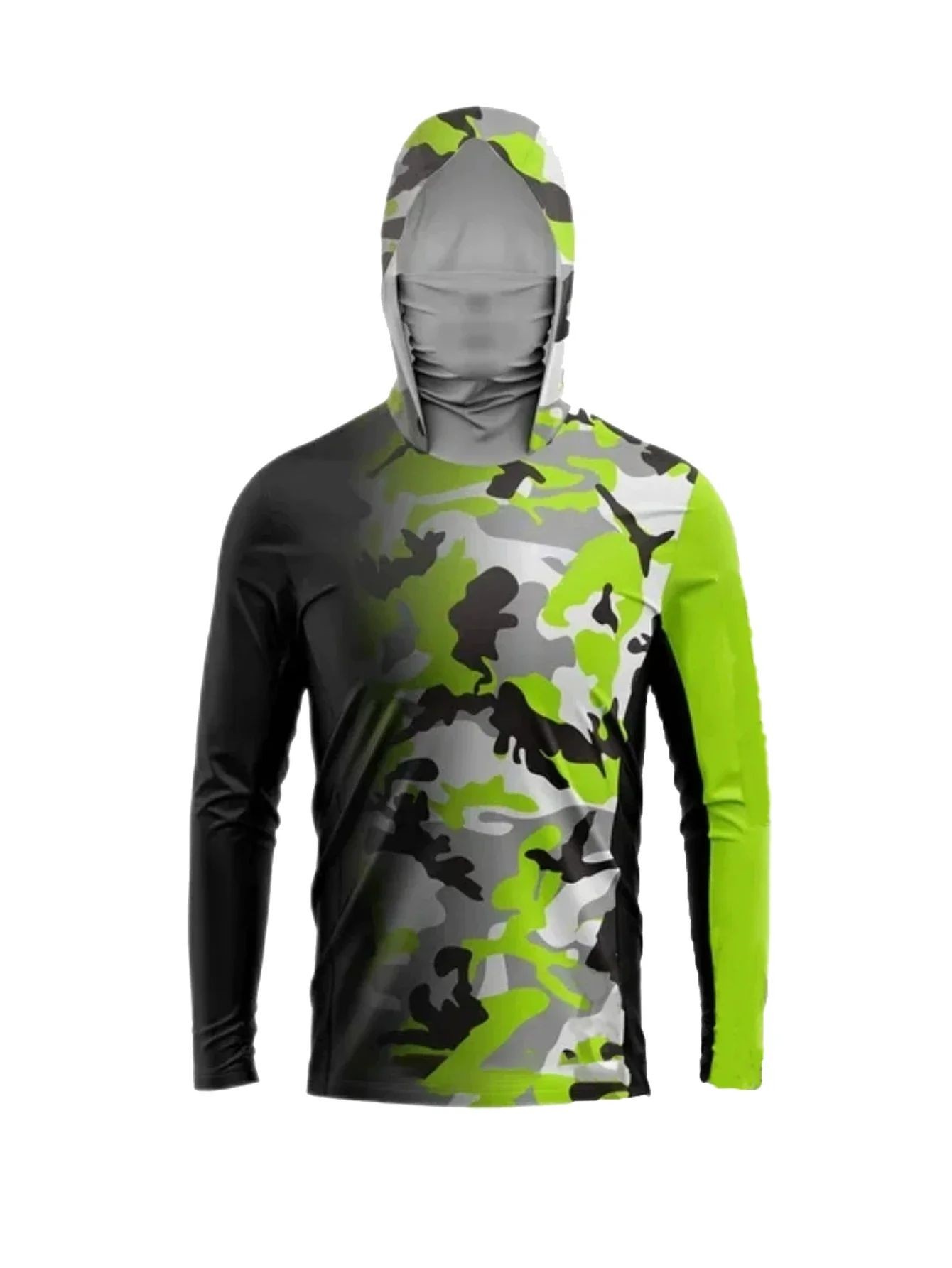 Mens Fashion Top - Camiseta Masculina de Manga Longa Estilo