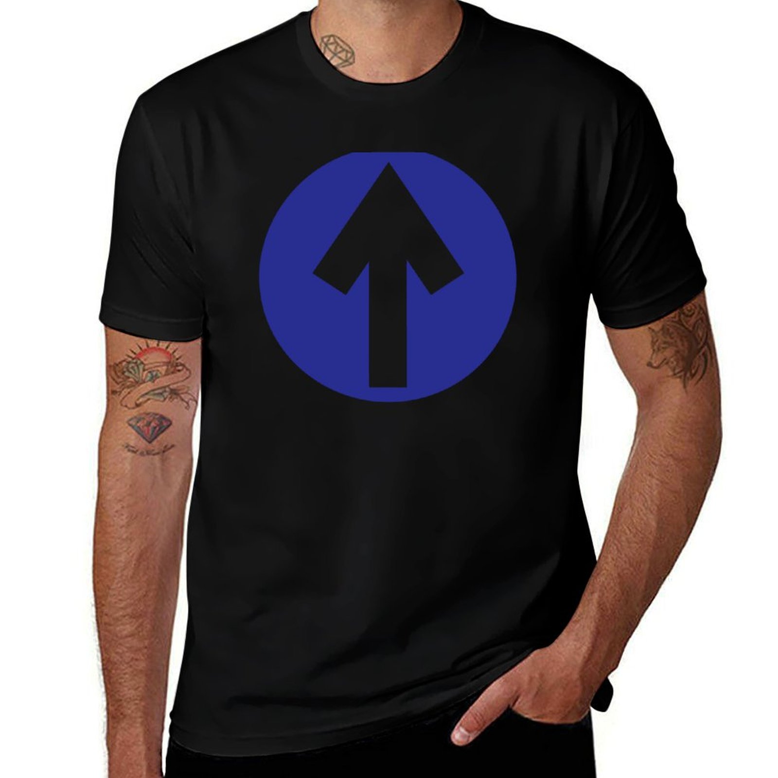 Men'S Fashion 1960S - Mod Arrow - Camiseta de Moda