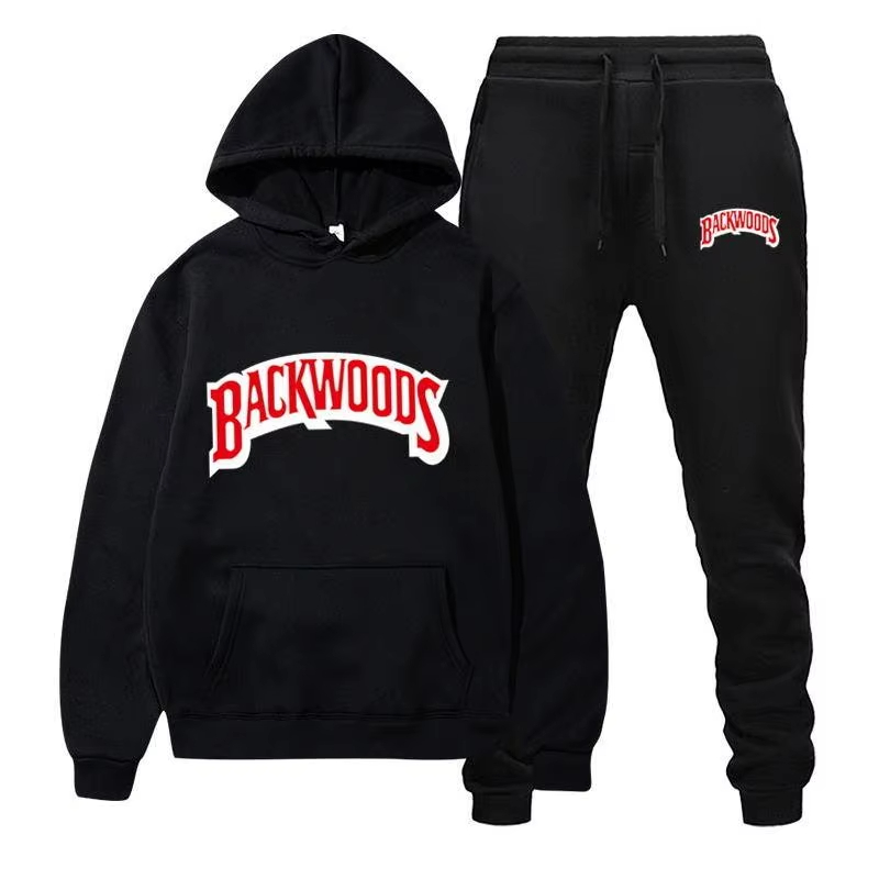 Mens Fashion Streetwear - Conjuntos de Moletom de Inverno 2026