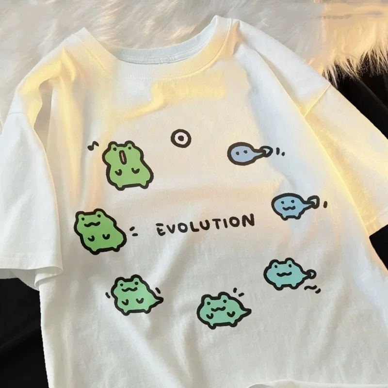 Men'S Fashion Evolution - Camiseta Feminina Estampada Nova Coleção 2026