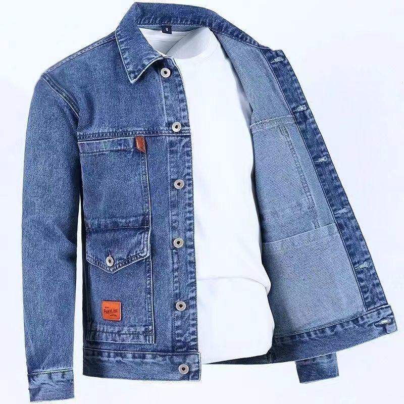 2023 primavera e outono nova t - Mens Fashion Denim Jacket avaliação e preço