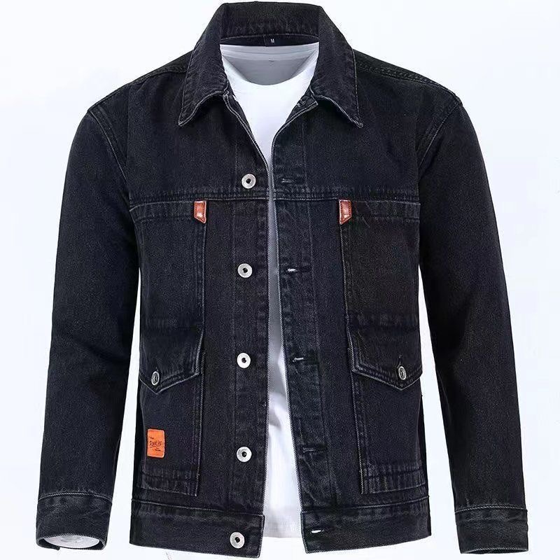 2023 primavera e outono nova t - Mens Fashion Denim Jacket avaliação e preço