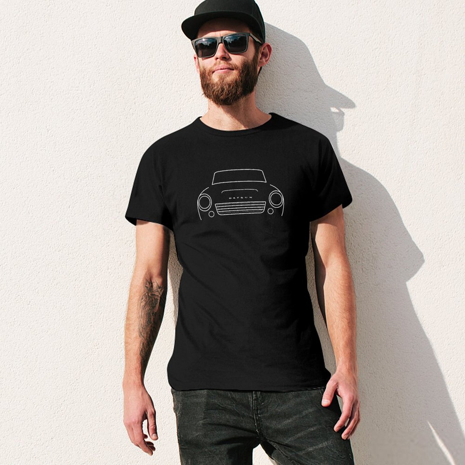 Camiseta com estampa gráfica d - Men'S Fashion 1960S avaliação e preço