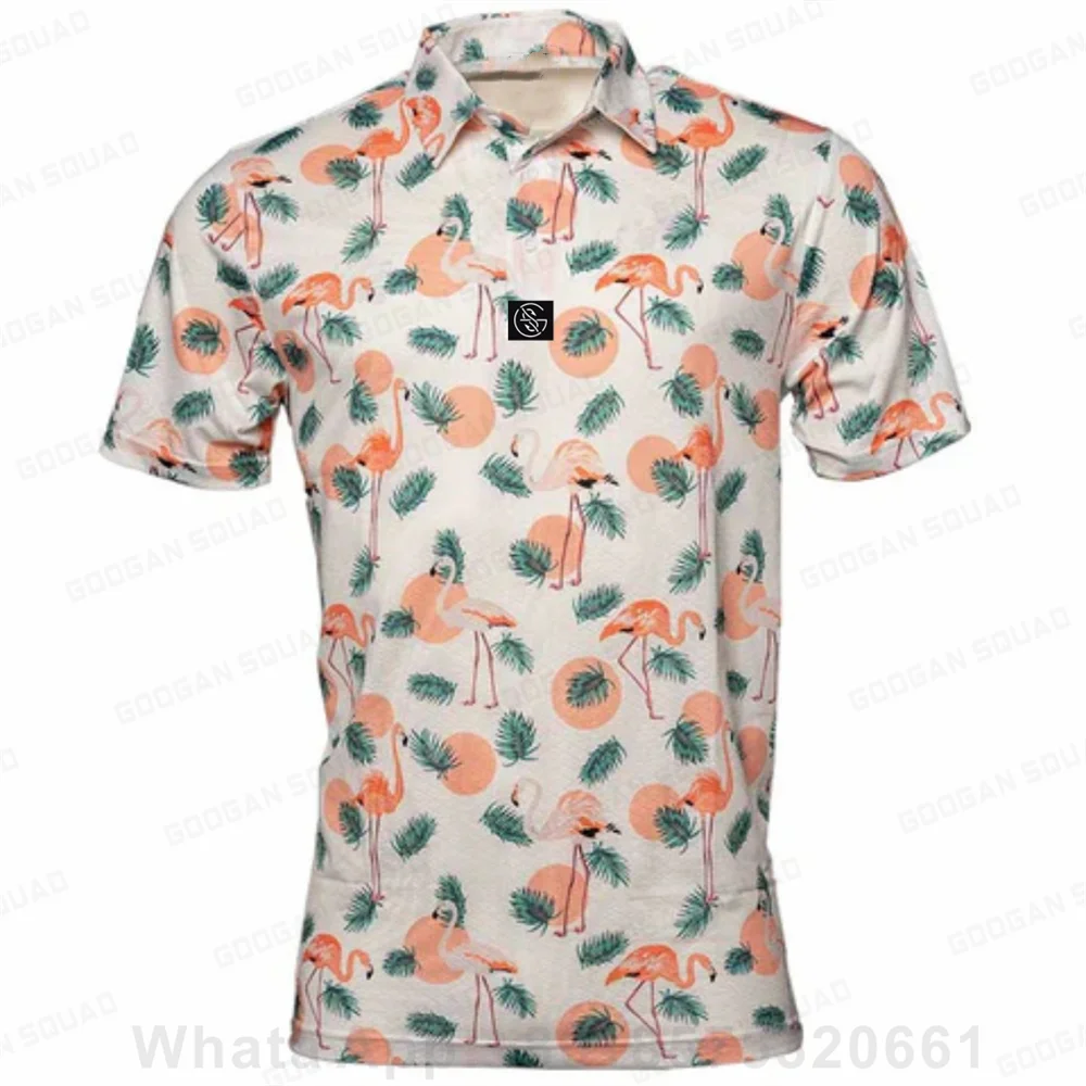 Camiseta Polo Masculina de Man - Men'S Fashion Golf Clothing avaliação e preço