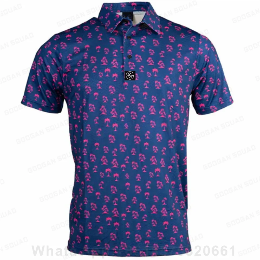 Camiseta Polo Masculina de Man - Men'S Fashion Golf Clothing avaliação e preço