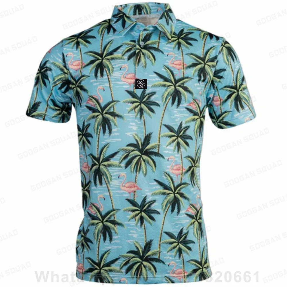 Camiseta Polo Masculina de Man - Men'S Fashion Golf Clothing avaliação e preço