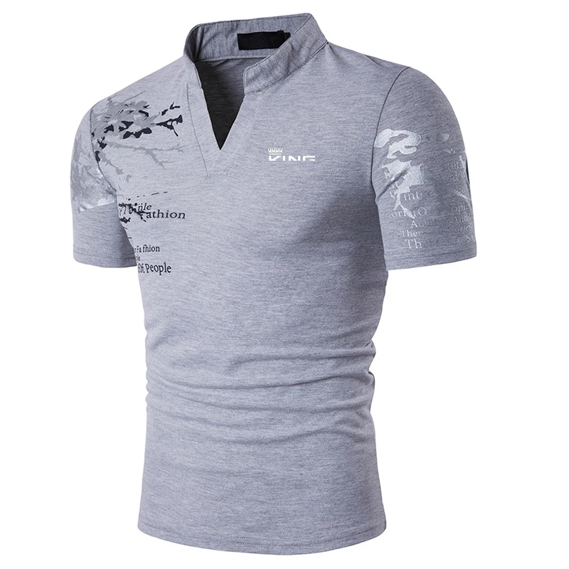 Camisa polo masculina camisa d - Men'S Fashion Golf Clothing avaliação e preço