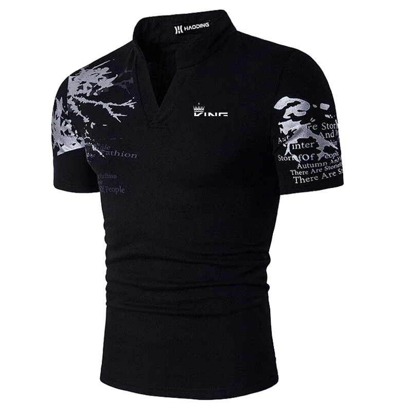 Camisa polo masculina camisa d - Men'S Fashion Golf Clothing avaliação e preço