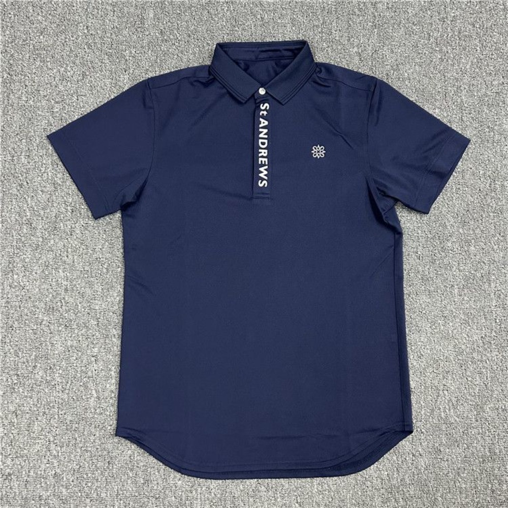 Nova Camisa Polo de Verão para - Men'S Fashion Golf Clothing avaliação e preço