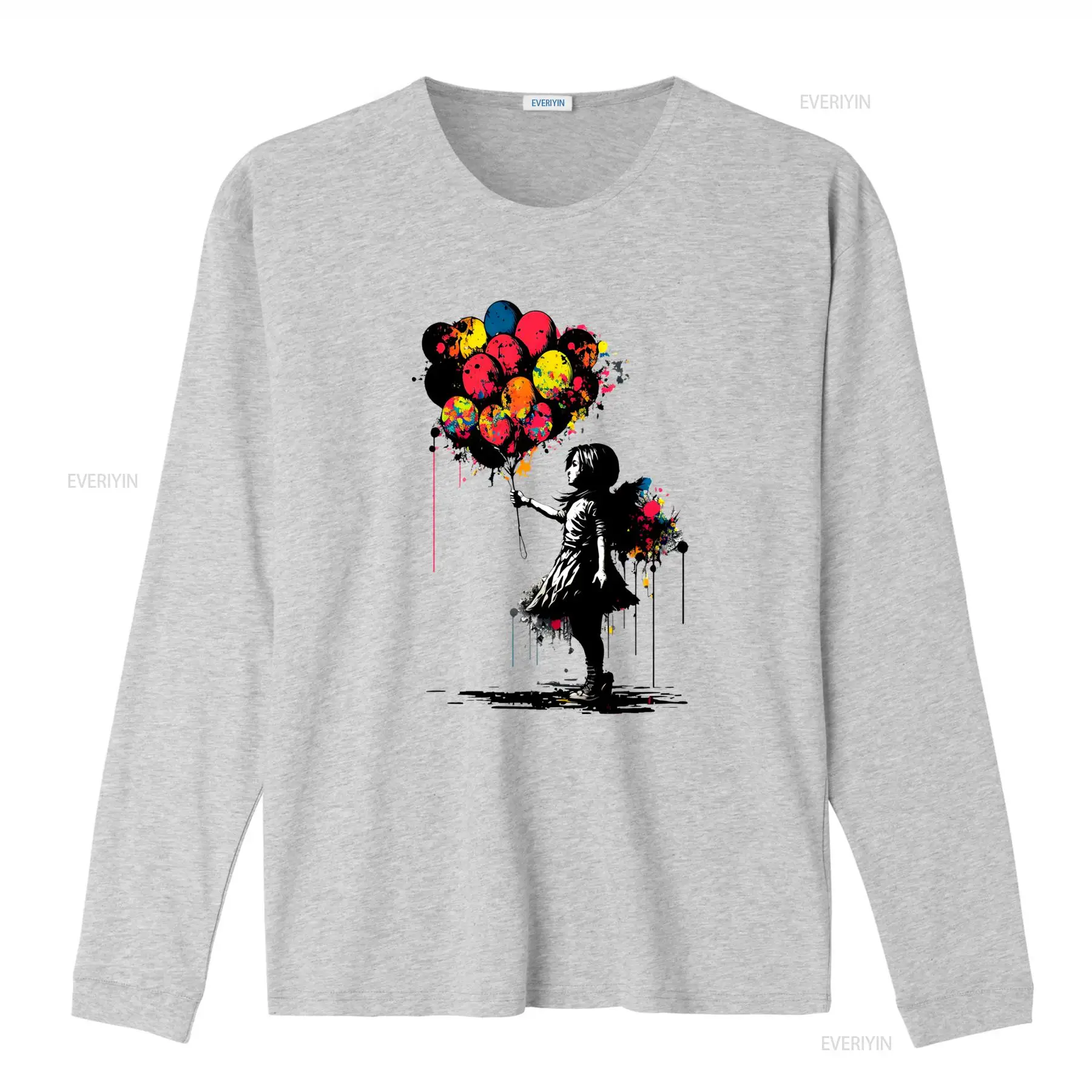 Camiseta Banksy Peace Balloon  - Men'S Fashion Aesthetics avaliação e preço