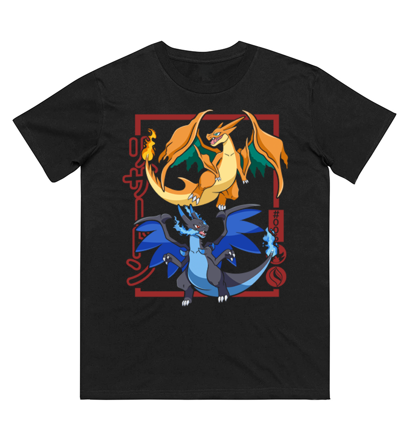 Camiseta Estampada Pokémon Cha - Men'S Fashion Evolution avaliação e preço