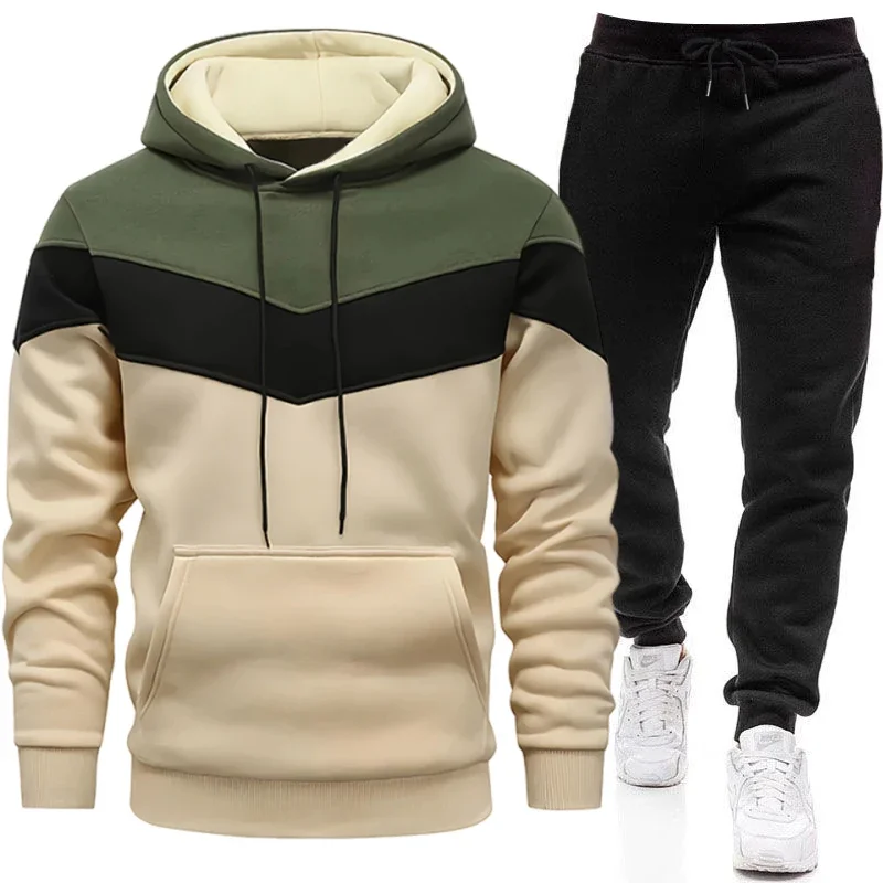 Conjunto de Agasalho Masculino - Men'S Fashion Hoodies avaliação e preço