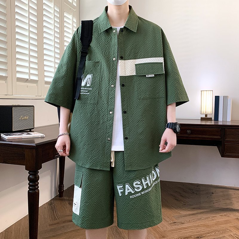 Conjunto Masculino de Moda: Ca - Mens Fashion Streetwear avaliação e preço