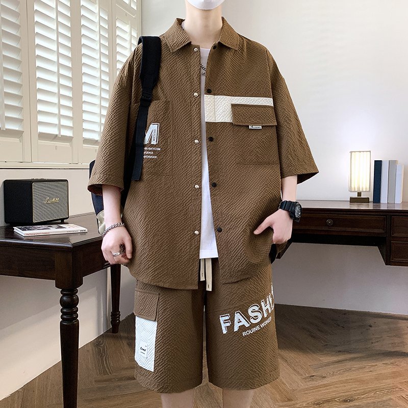Conjunto Masculino de Moda: Ca - Mens Fashion Streetwear avaliação e preço