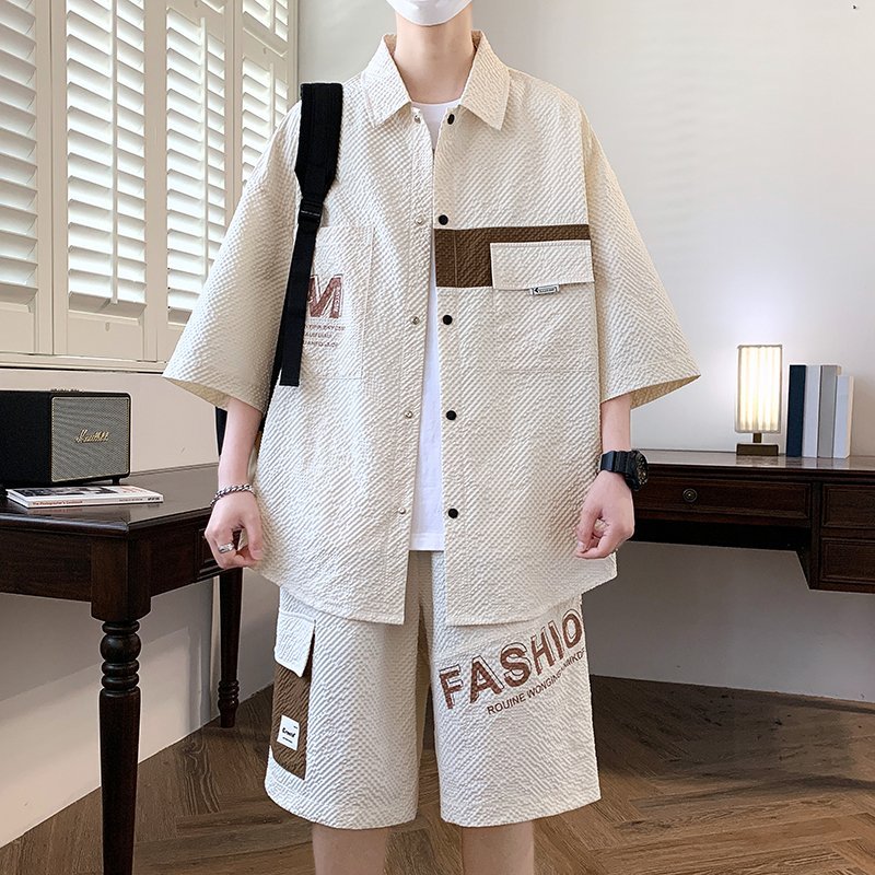 Conjunto Masculino de Moda: Ca - Mens Fashion Streetwear avaliação e preço