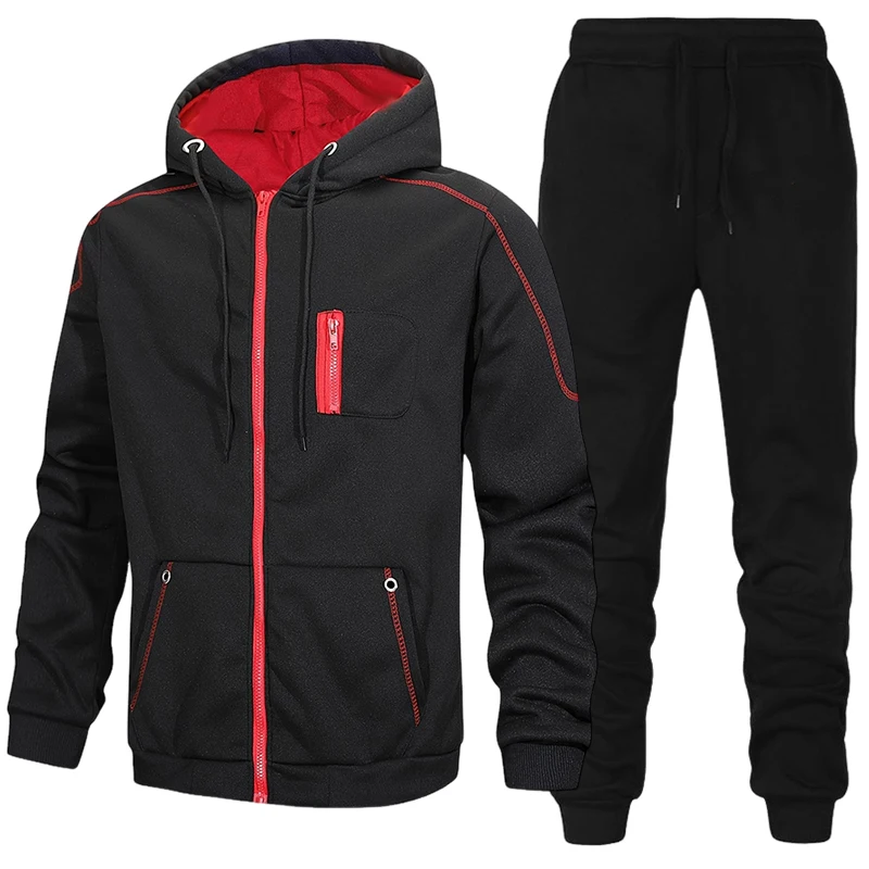 Conjunto de Moletom Masculino  - Mens Fashion Workwear avaliação e preço