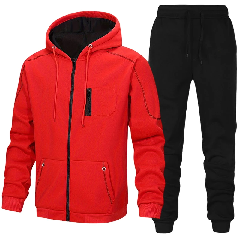 Conjunto de Moletom Masculino  - Mens Fashion Workwear avaliação e preço