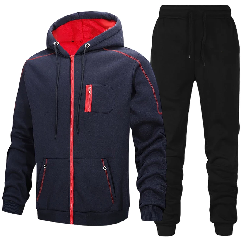 Conjunto de Moletom Masculino  - Mens Fashion Workwear avaliação e preço