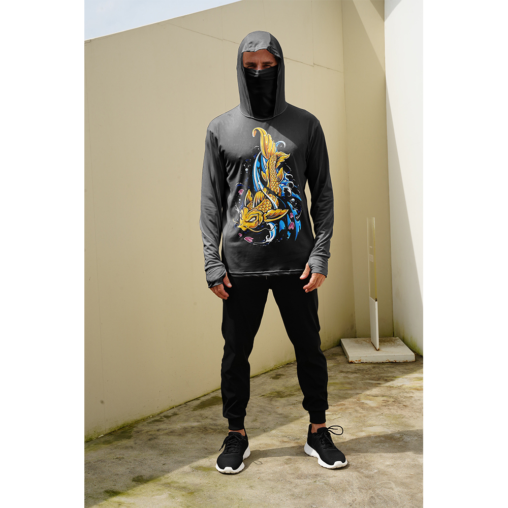 Camisas de Pesca Masculinas co - Men'S Fashion Hoodies avaliação e preço