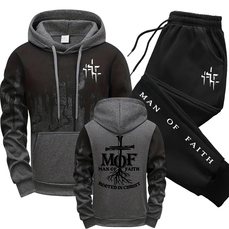 Conjunto de Moletom Masculino  - Men'S Fashion Hoodies avaliação e preço