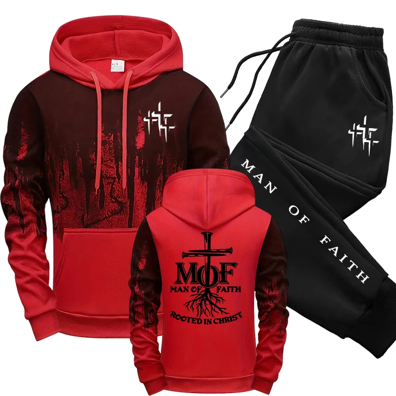 Conjunto de Moletom Masculino  - Men'S Fashion Hoodies avaliação e preço