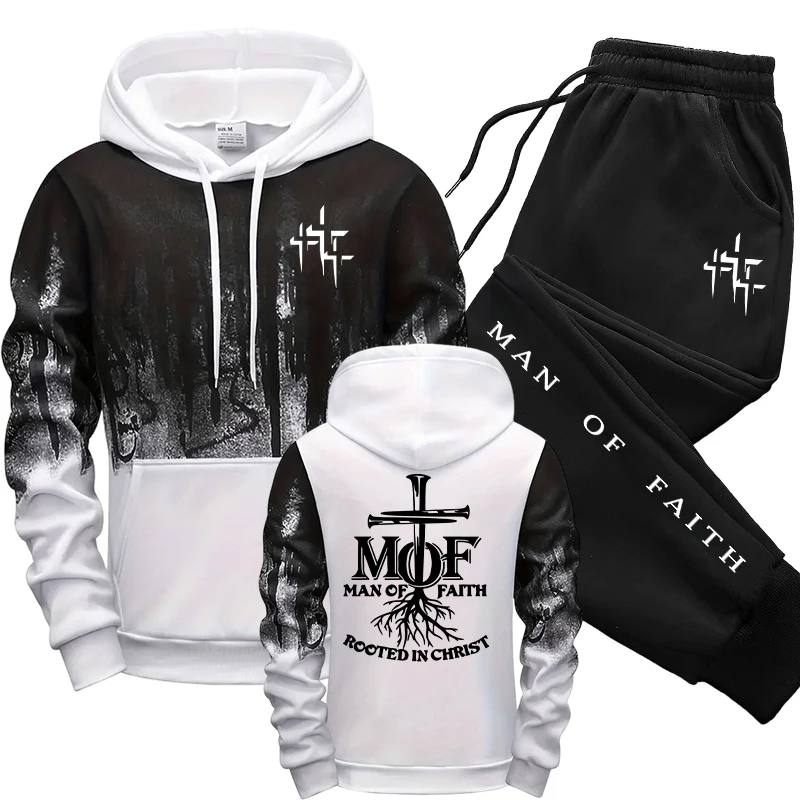 Conjunto de Moletom Masculino  - Men'S Fashion Hoodies avaliação e preço