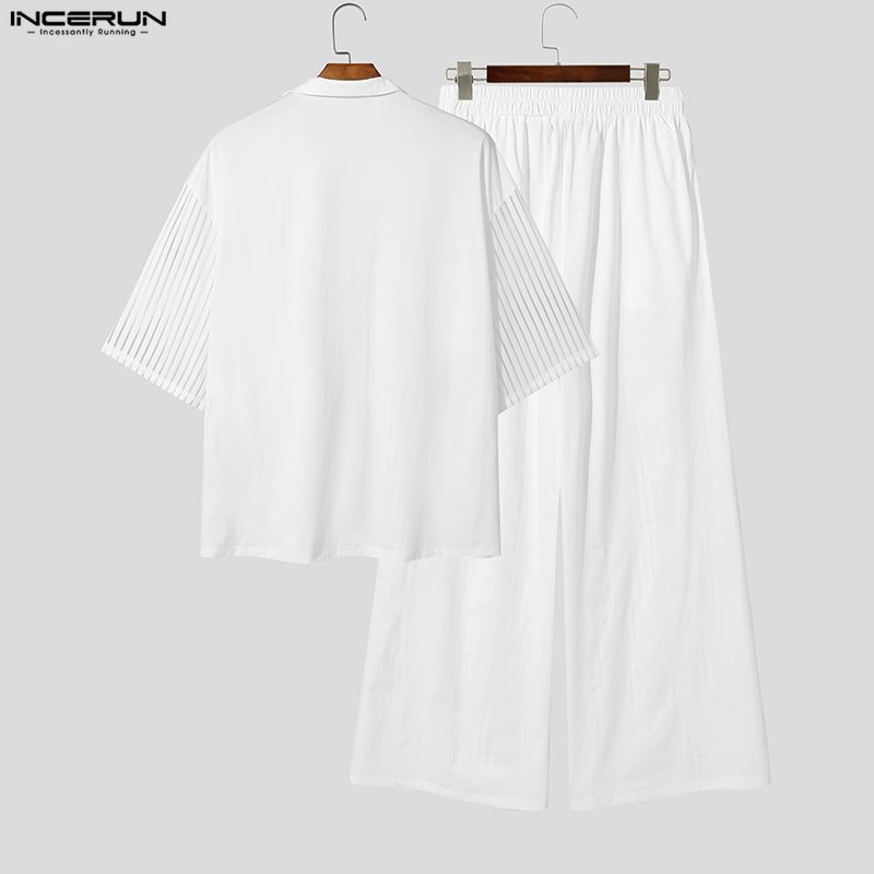 Conjuntos Masculinos INCERUN:  - Mens Fashion Streetwear avaliação e preço