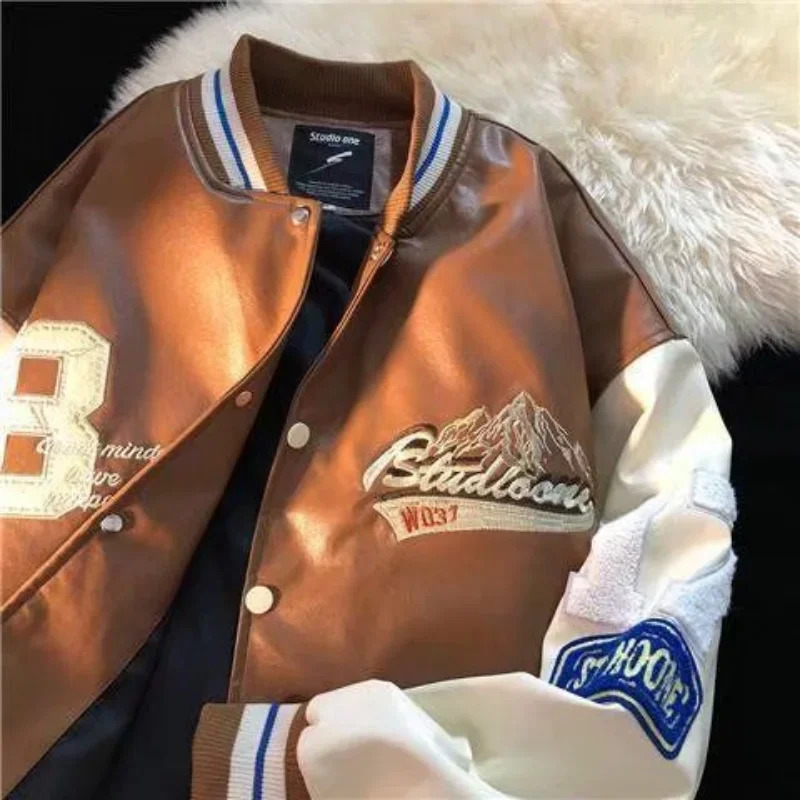 2026 2024 novo americano retro - Bomber Jacket Men avaliação e preço