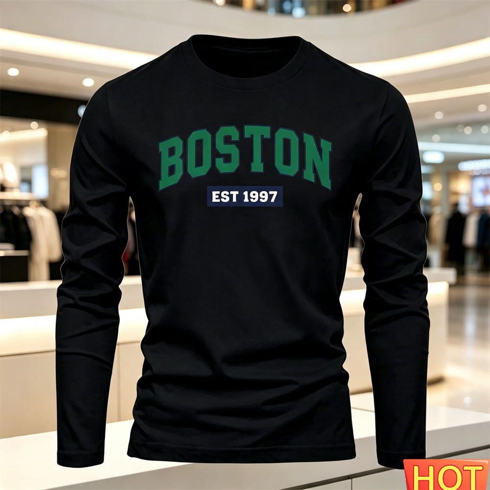 Camiseta masculina de manga co - Mens Fashion Top avaliação e preço