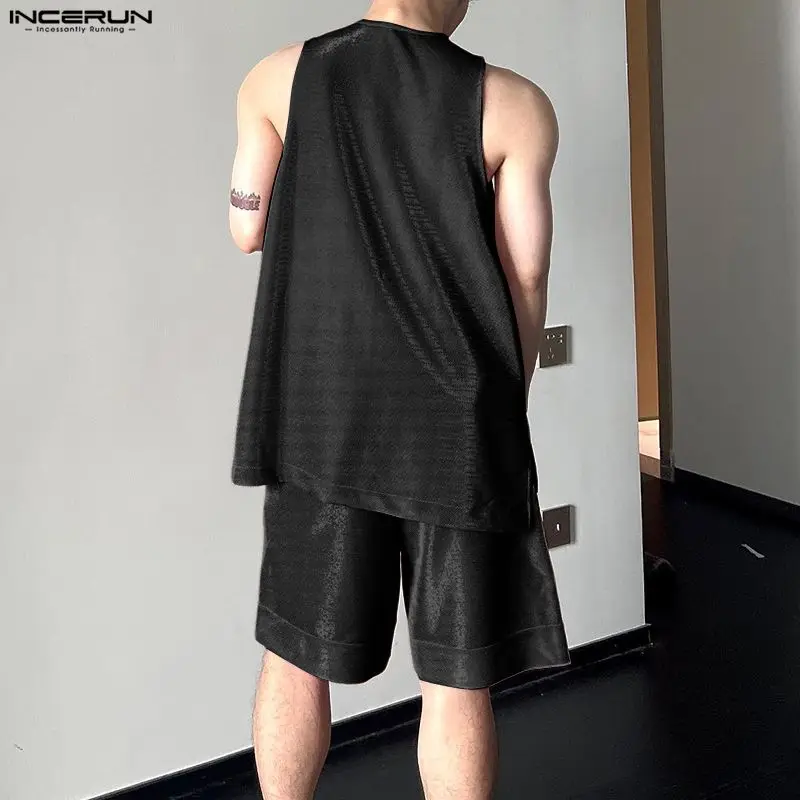 Conjuntos Masculinos INCERUN:  - Mens Fashion Streetwear avaliação e preço