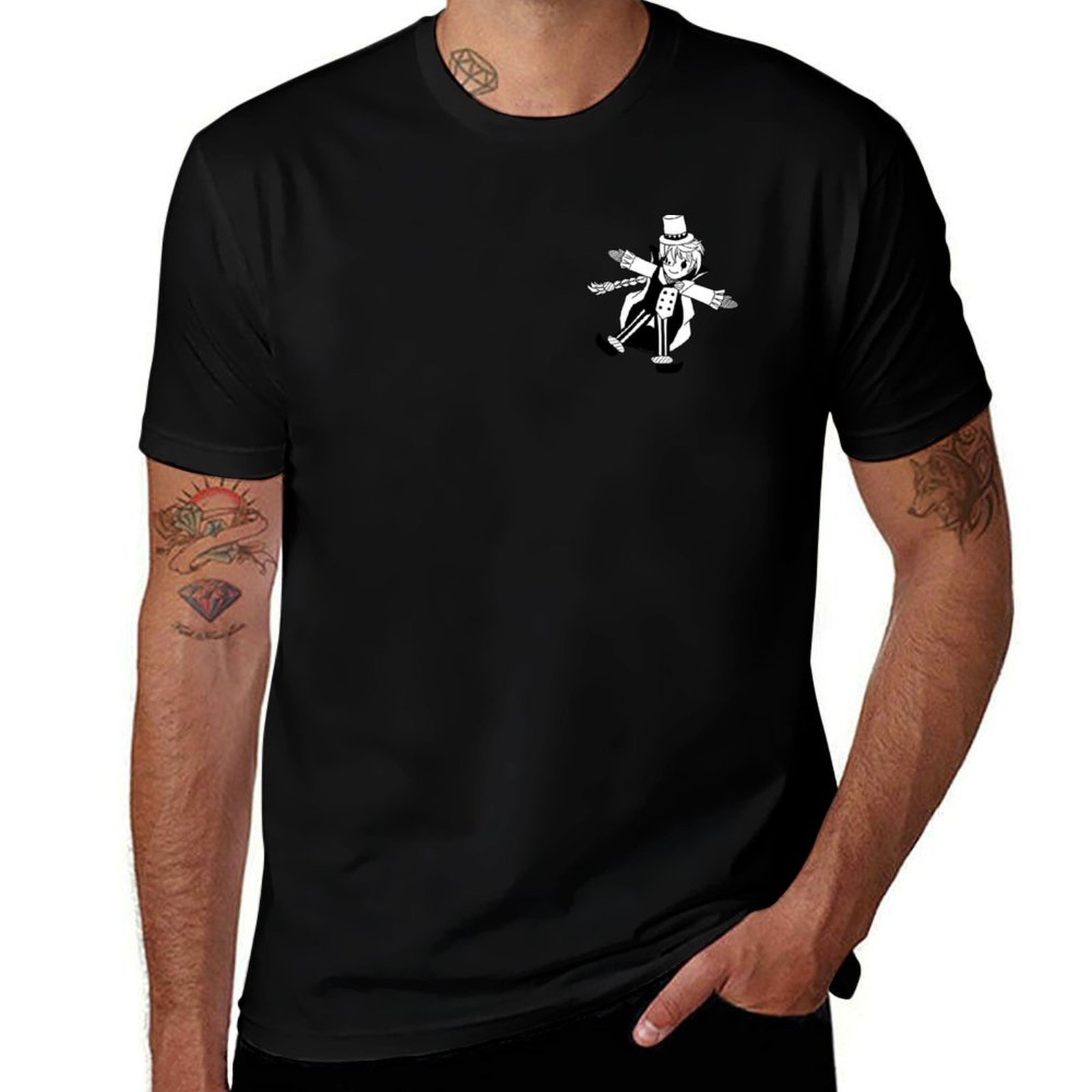 Hora do Teste! Camiseta Casual - Men'S Fashion Quiz avaliação e preço