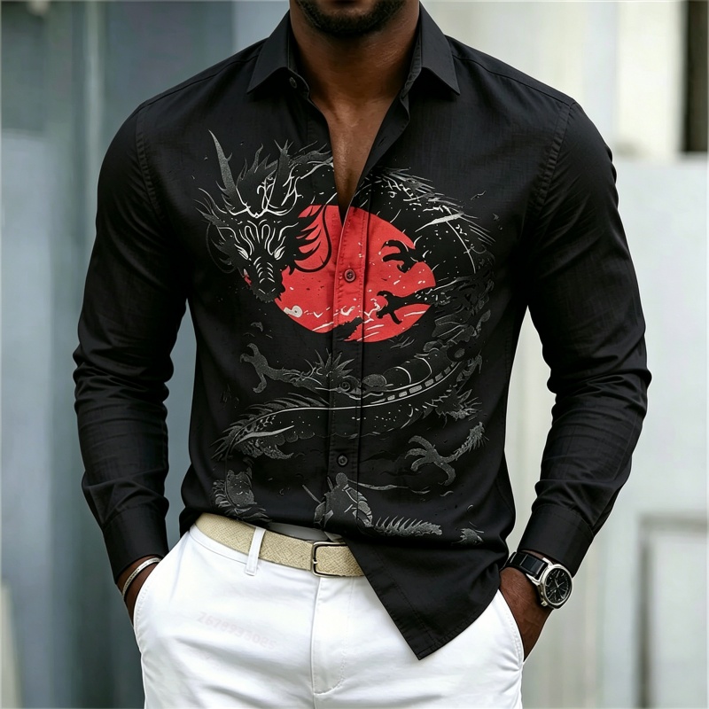 Camisa Masculina Nova 2026 Bra - Mens Fashion Streetwear avaliação e preço