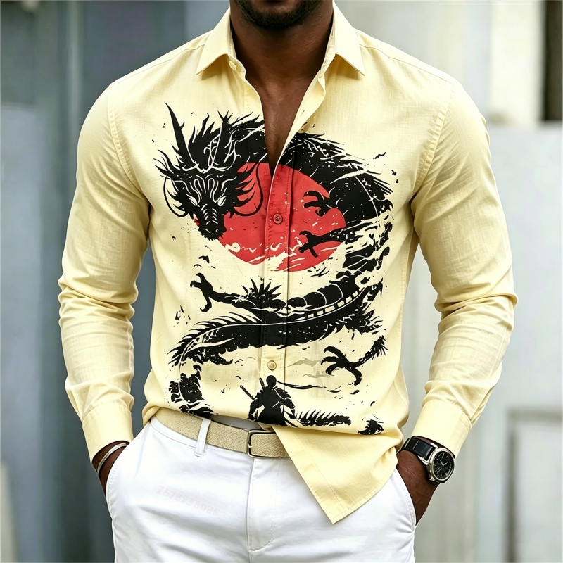 Camisa Masculina Nova 2026 Bra - Mens Fashion Streetwear avaliação e preço