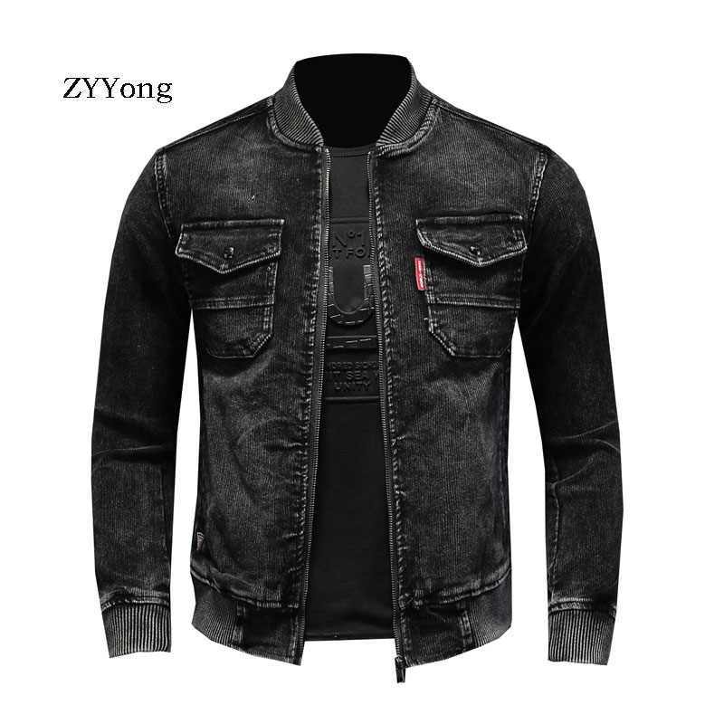 Jaqueta preta de veludo mascul - Bomber Jacket Men avaliação e preço