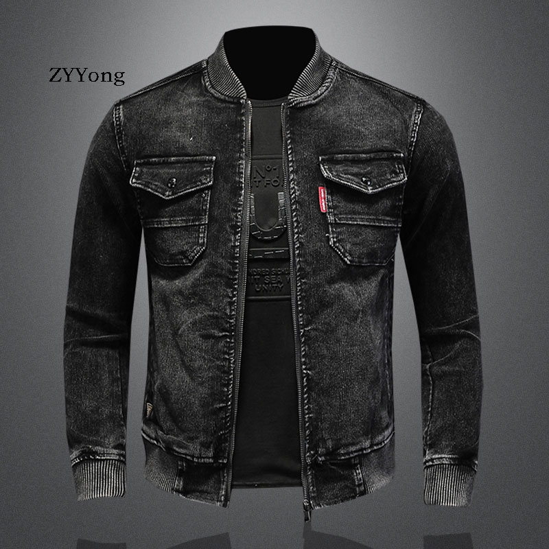 Jaqueta preta de veludo mascul - Bomber Jacket Men avaliação e preço