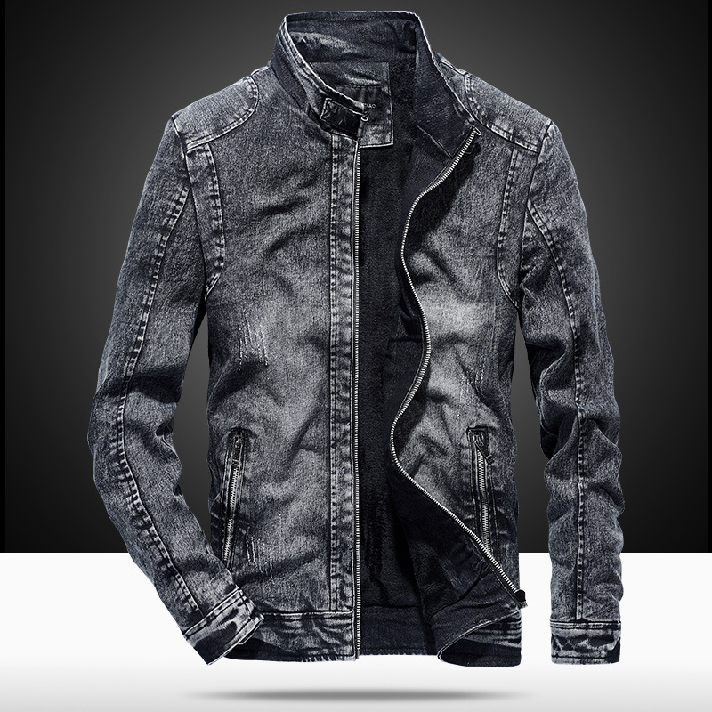 Jaquetas Jeans Masculinas Casu - Mens Fashion Denim Jacket avaliação e preço